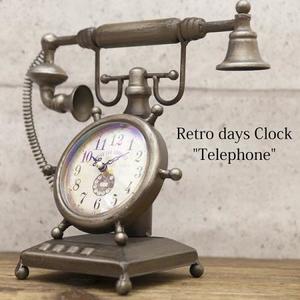 telephone型置時計